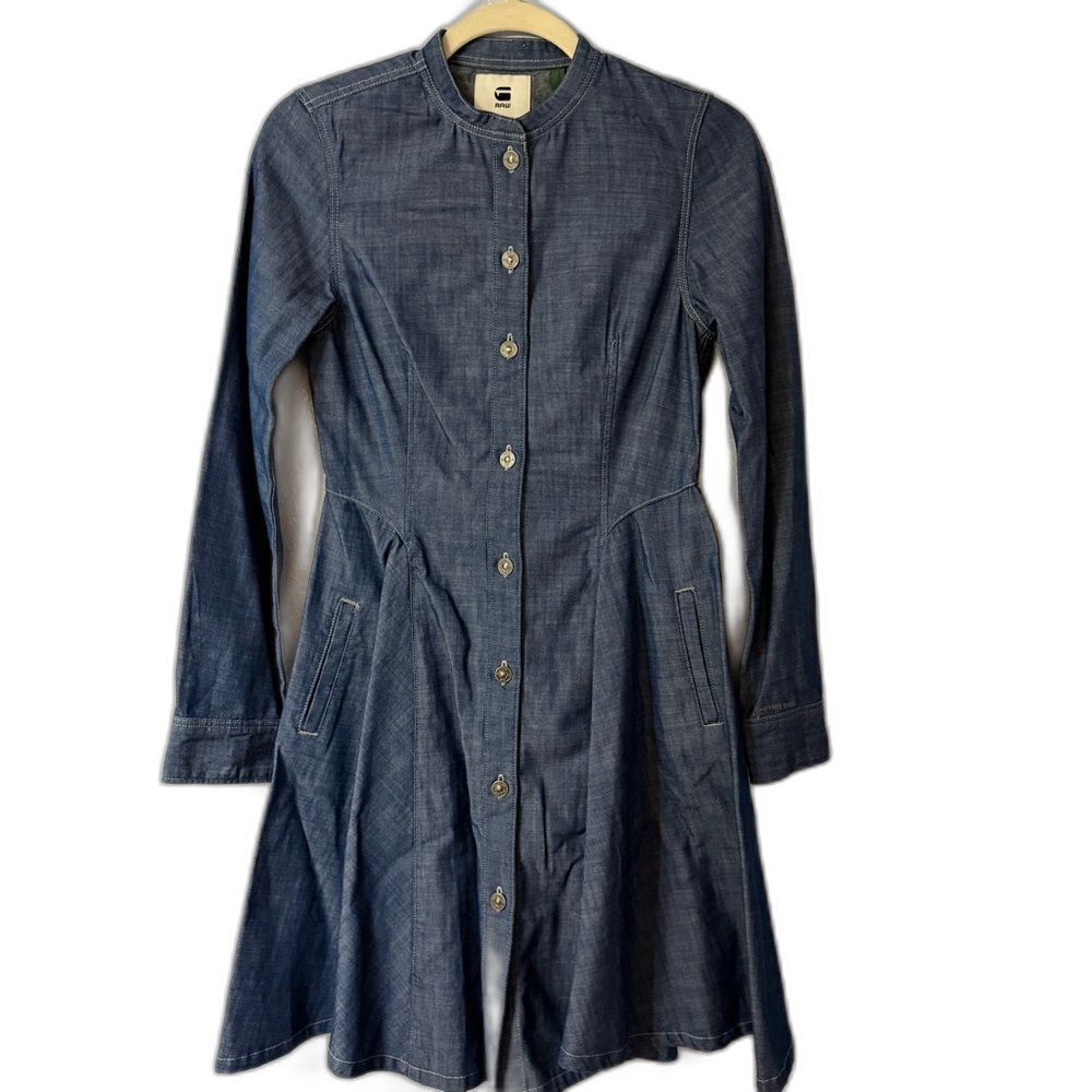 G-star Women's Blue Casual-dresses